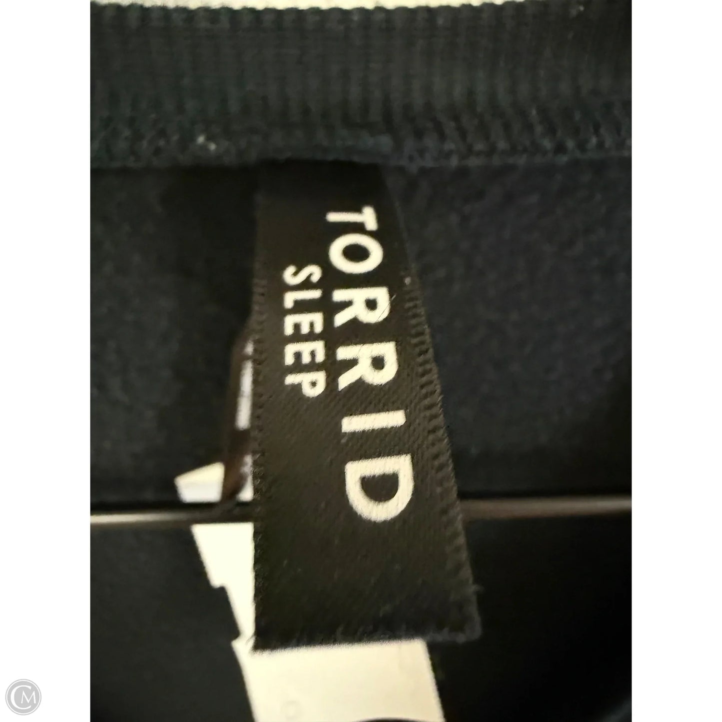 Sweatshirt Crewneck By Torrid In Black, Size: Xl