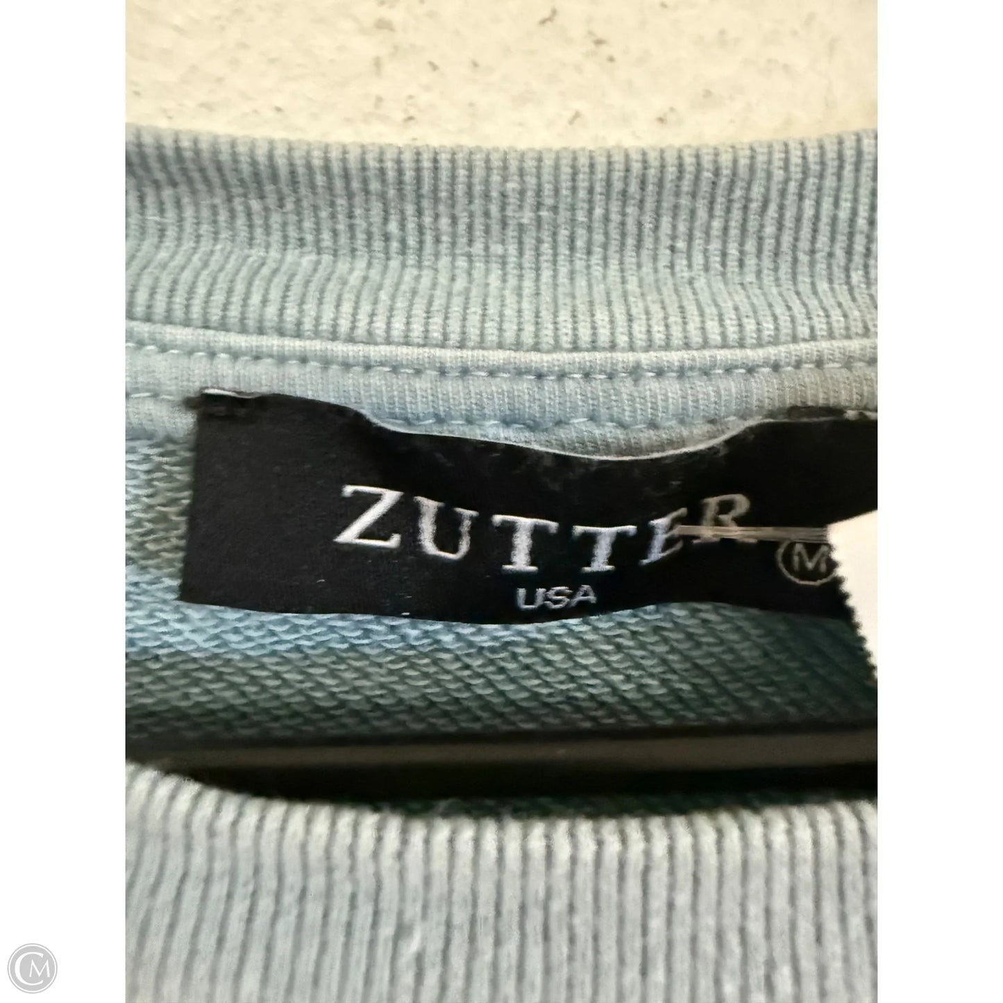 Sweatshirt Crewneck By Cmc In Blue, Size: M