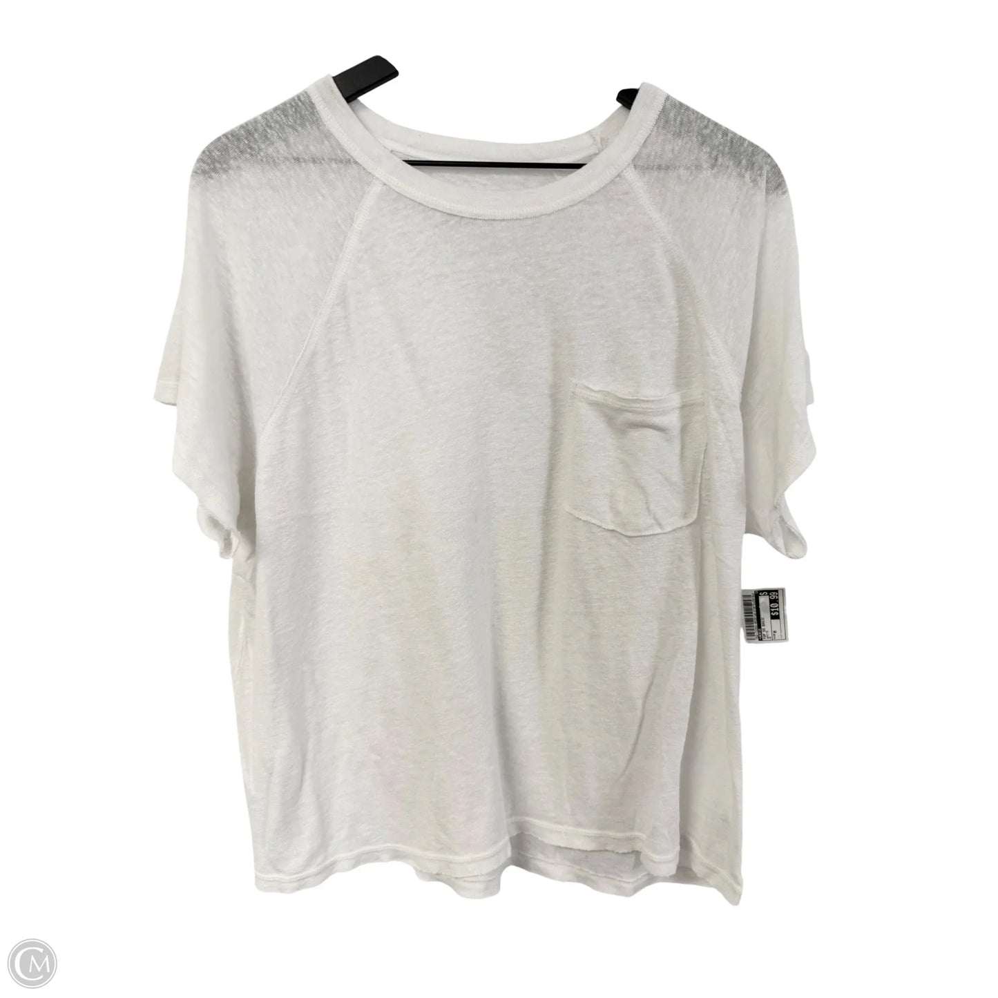 Top Short Sleeve Basic By Aerie In White, Size: M