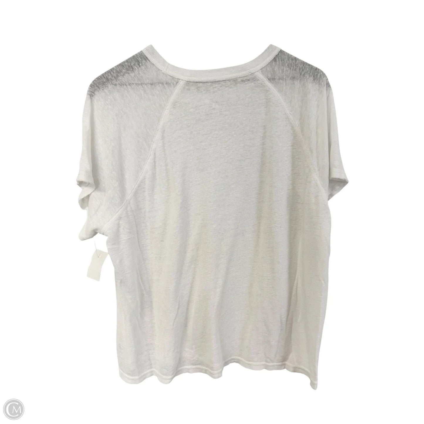 Top Short Sleeve Basic By Aerie In White, Size: M