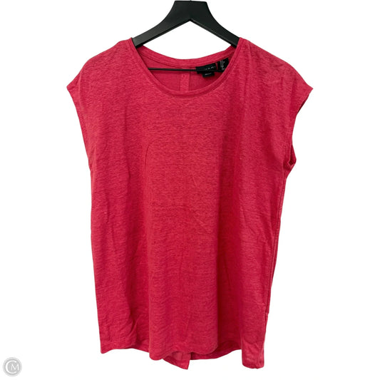 Top Sleeveless By Tahari By Arthur Levine In Red, Size: M