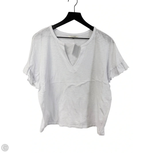 Top Short Sleeve By Z Supply In White, Size: M