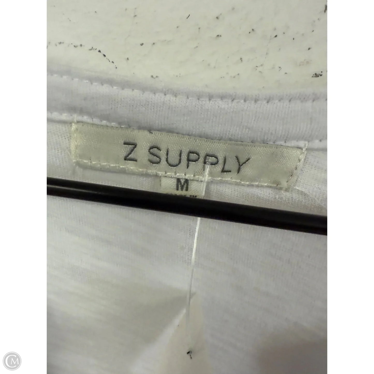 Top Short Sleeve By Z Supply In White, Size: M