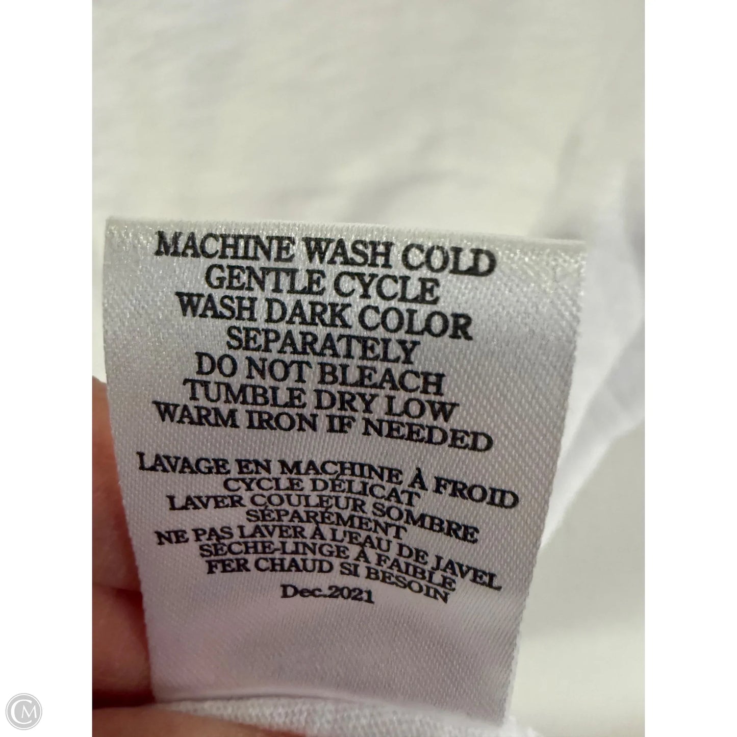 Top Short Sleeve By Z Supply In White, Size: M