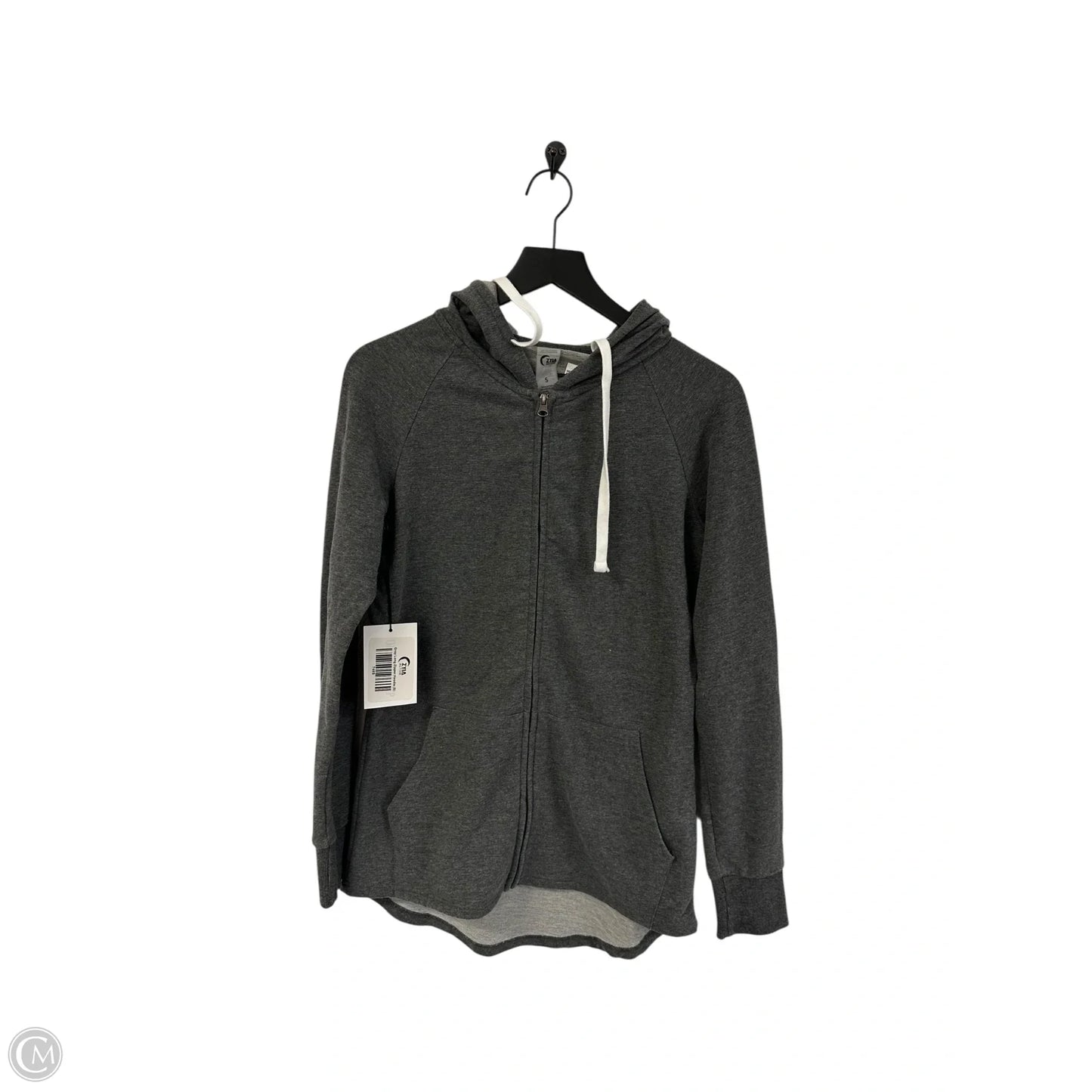 Sweatshirt Hoodie By Zyia In Grey, Size: S