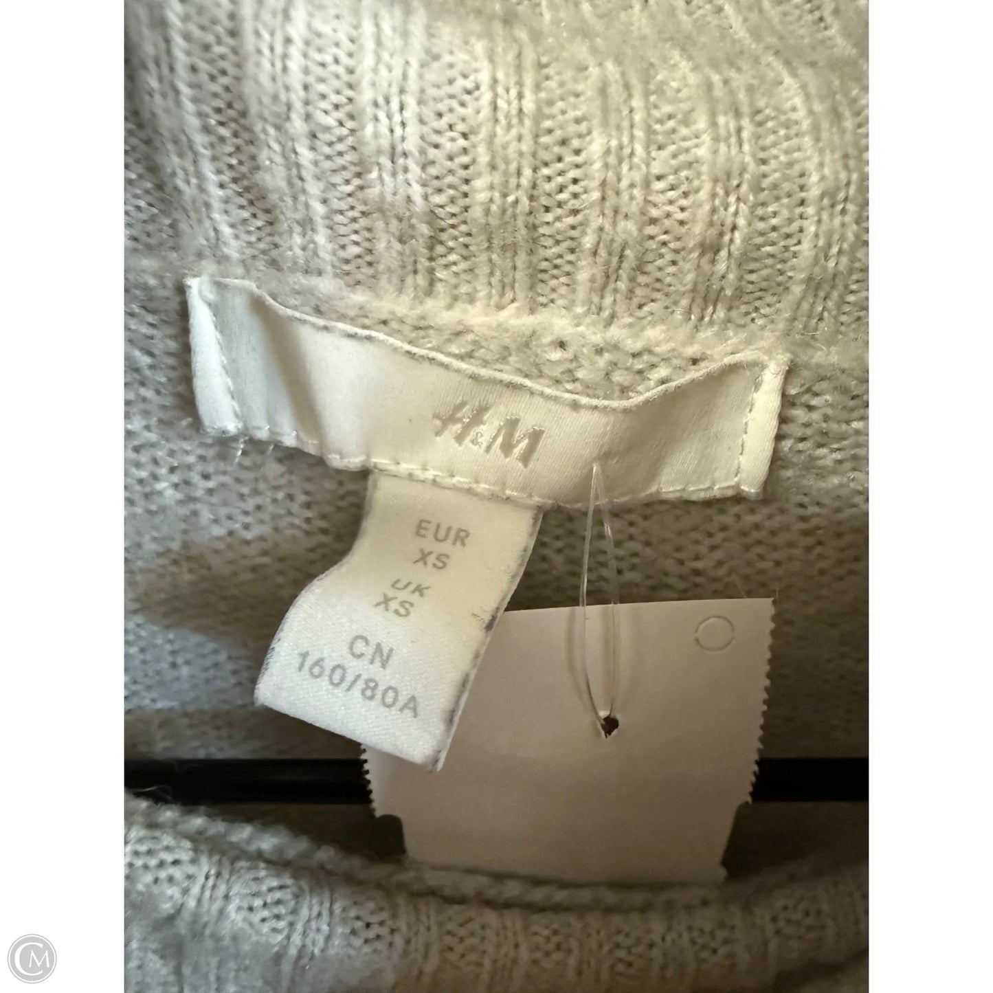 Sweater By H&m In Grey, Size: Xs