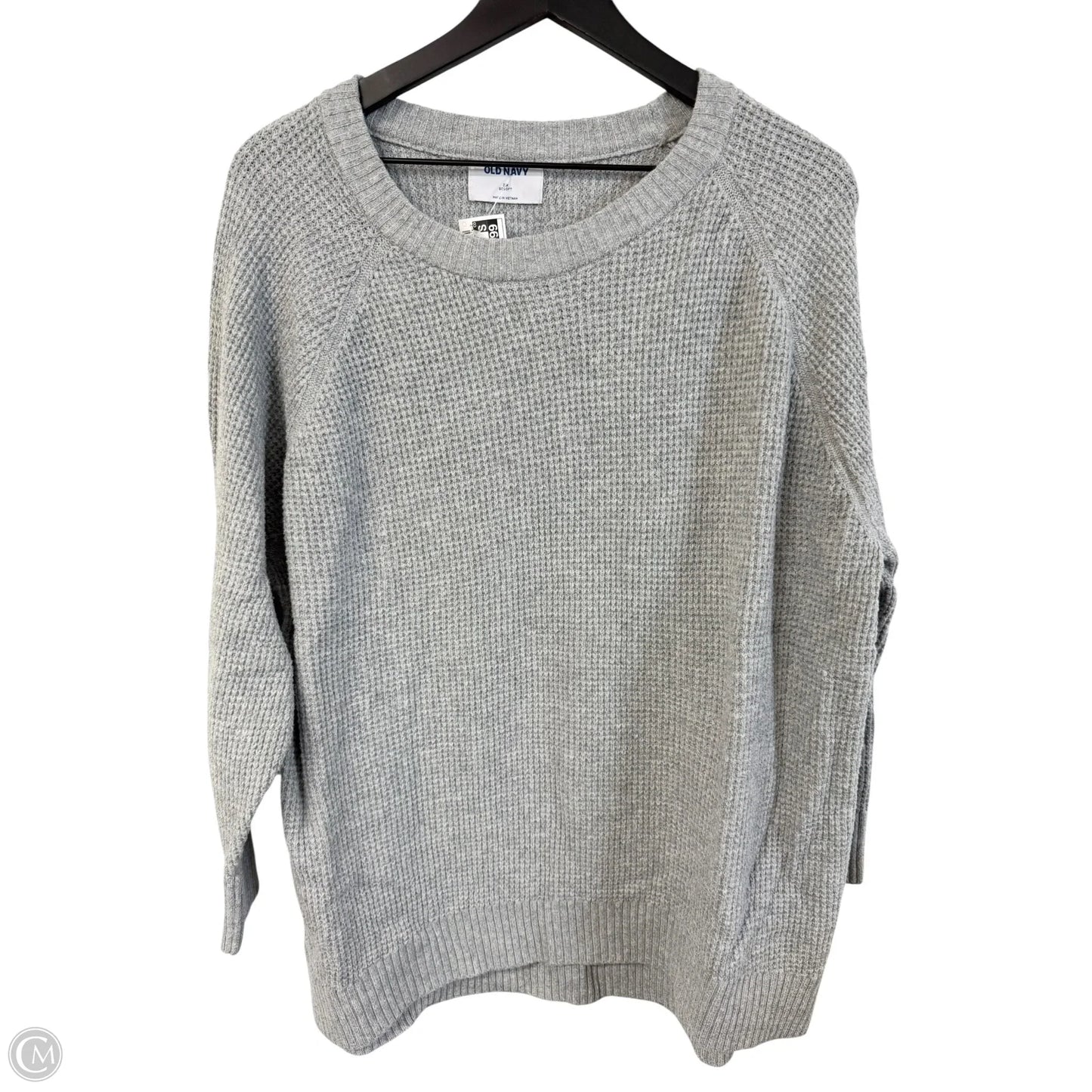 Sweater By Old Navy In Grey, Size: 2x