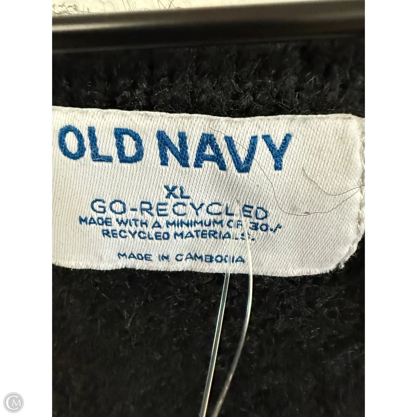 Sweater Cardigan By Old Navy In Black, Size: Xl