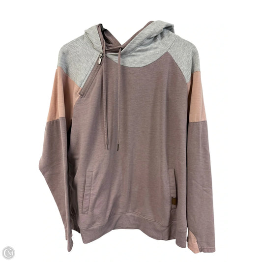 Sweatshirt Hoodie By Maurices In Purple, Size: Xl