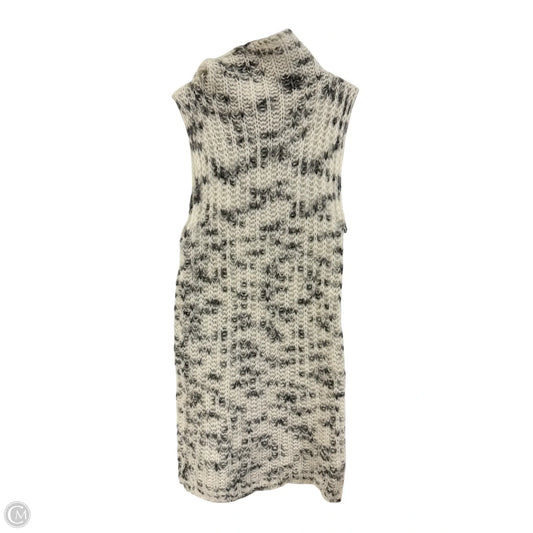 Vest Sweater By Zara In Grey, Size: S