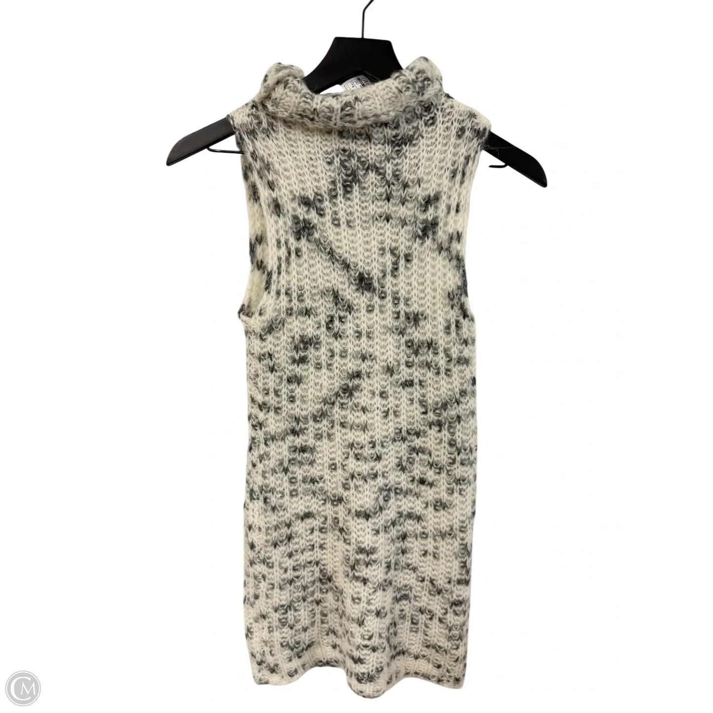 Vest Sweater By Zara In Grey, Size: S