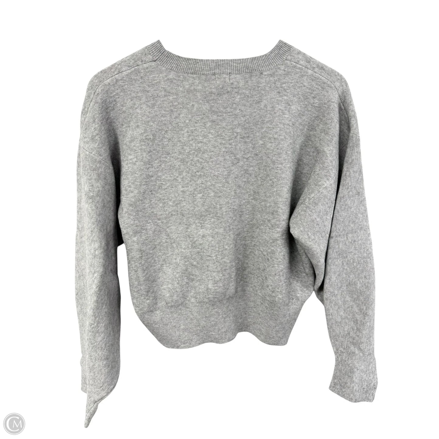 Sweater By Clothes Mentor In Grey, Size: S