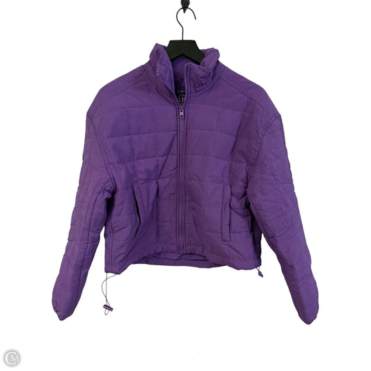 Jacket Puffer & Quilted By Love Tree In Purple, Size: M