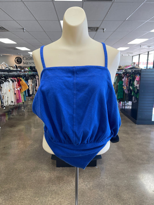 Bodysuit By Free People In Blue, Size:M