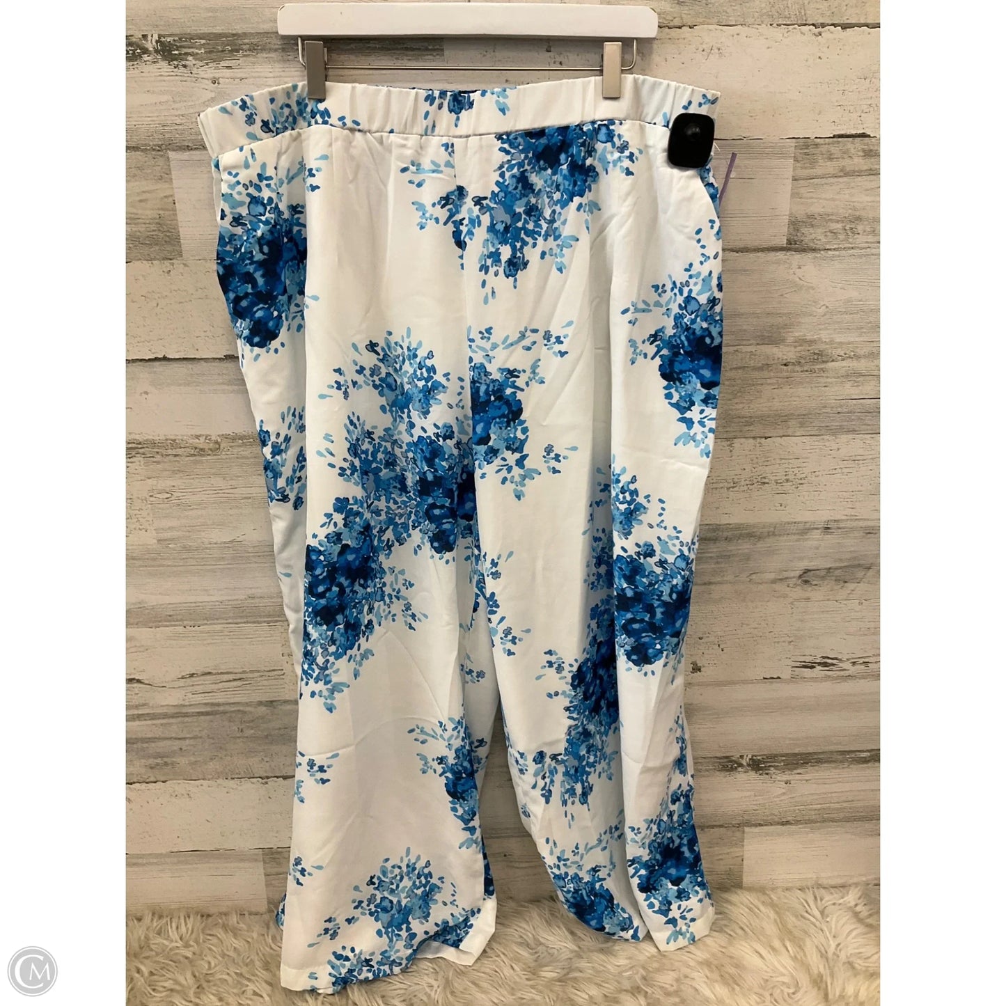 Pants Wide Leg By Cme In White, Size: 22