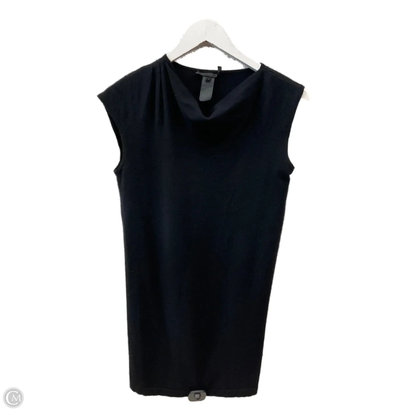 Top Sleeveless By Donna Karan In Black, Size: S