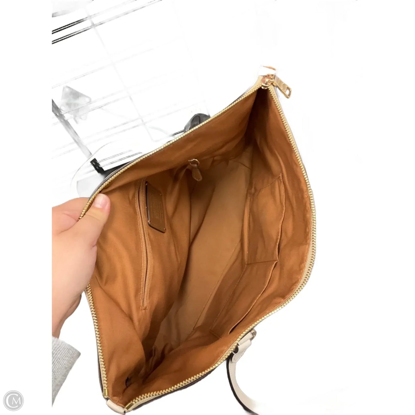 Handbag Designer By Coach, Size: Medium