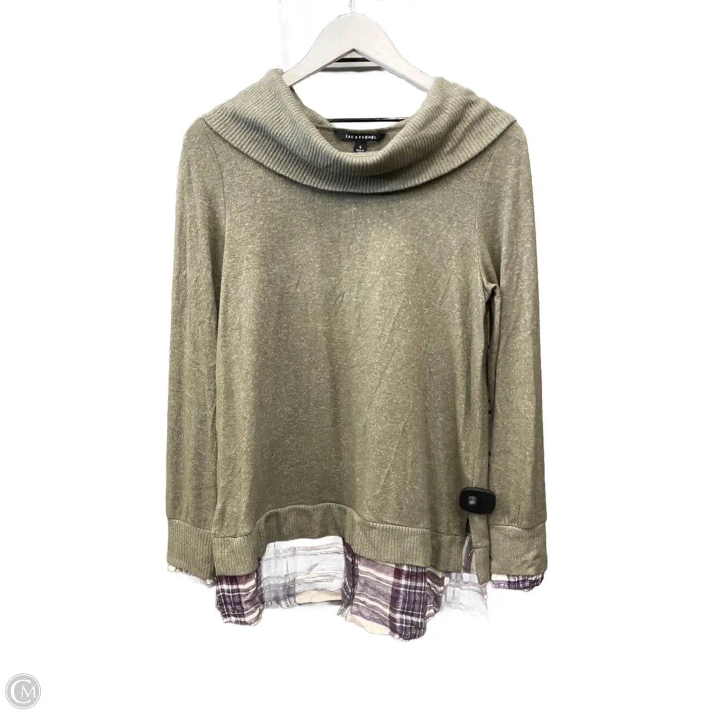 Top Long Sleeve By Zac And Rachel In Green, Size: S