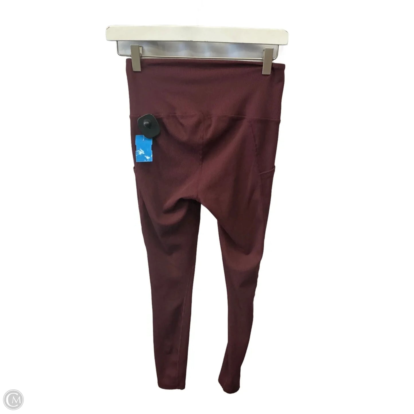 Athletic Leggings By Lukka In Maroon, Size: Xs