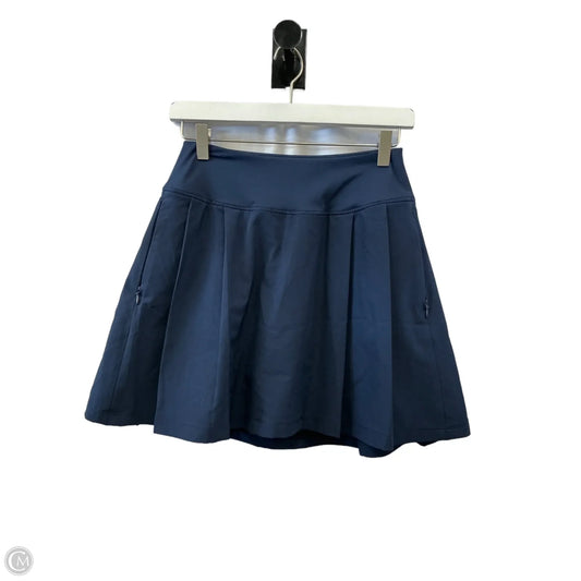 Athletic Skort By Tek Gear In Navy, Size: S