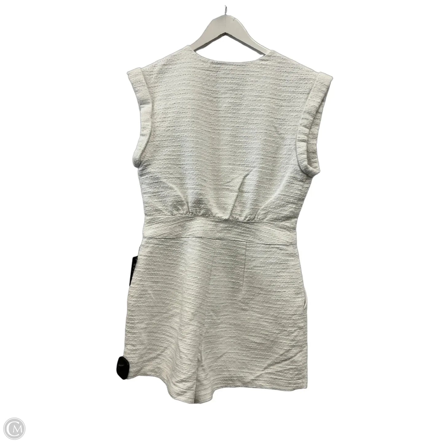 Romper By Express In White, Size: S