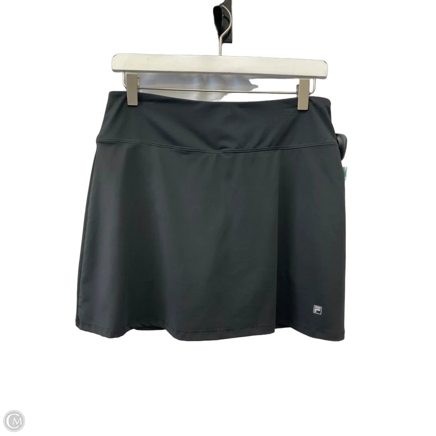 Athletic Skort By Fila In Black, Size: M