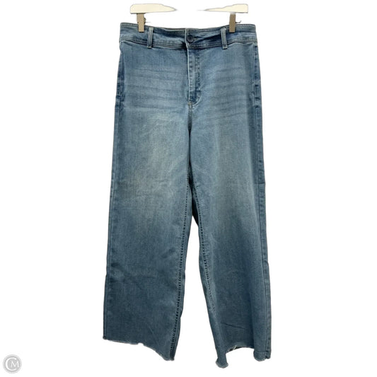 Jeans Wide Leg By Oat In Blue Denim, Size: 10