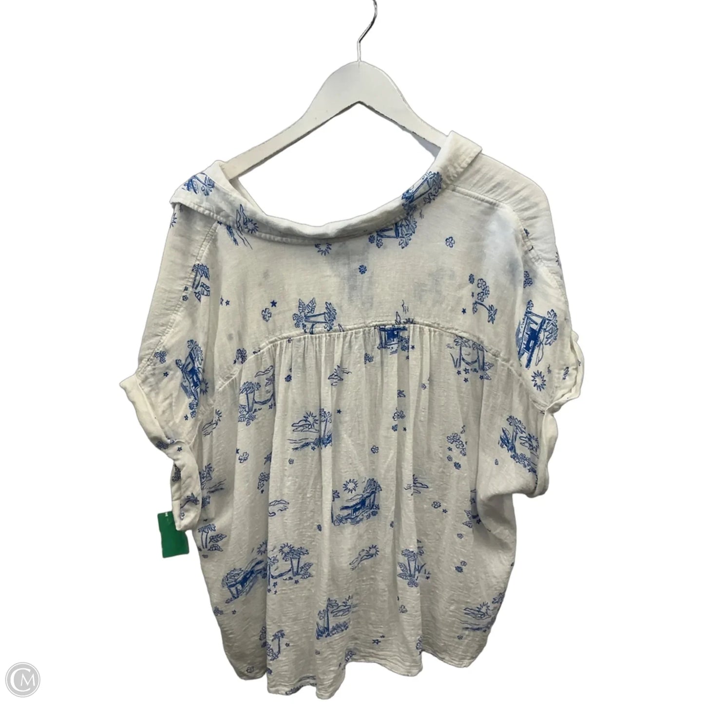 Top Short Sleeve By Sonoma In White, Size: Xxl