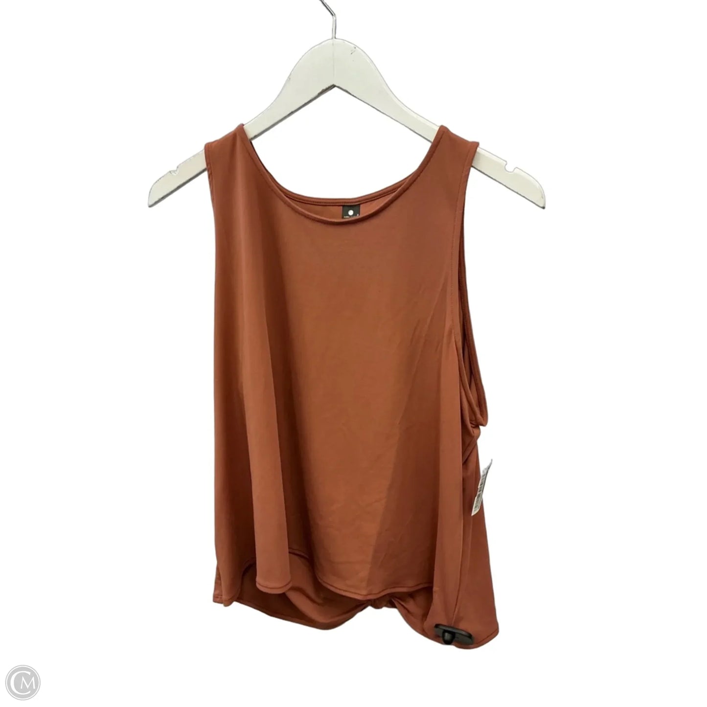 Athletic Tank Top By Yogalicious In Brown, Size: Xxl