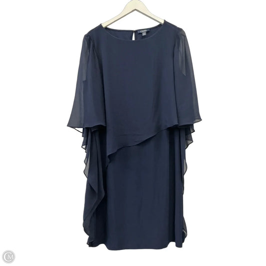 Dress Party Short By Chaps In Navy, Size: Xl