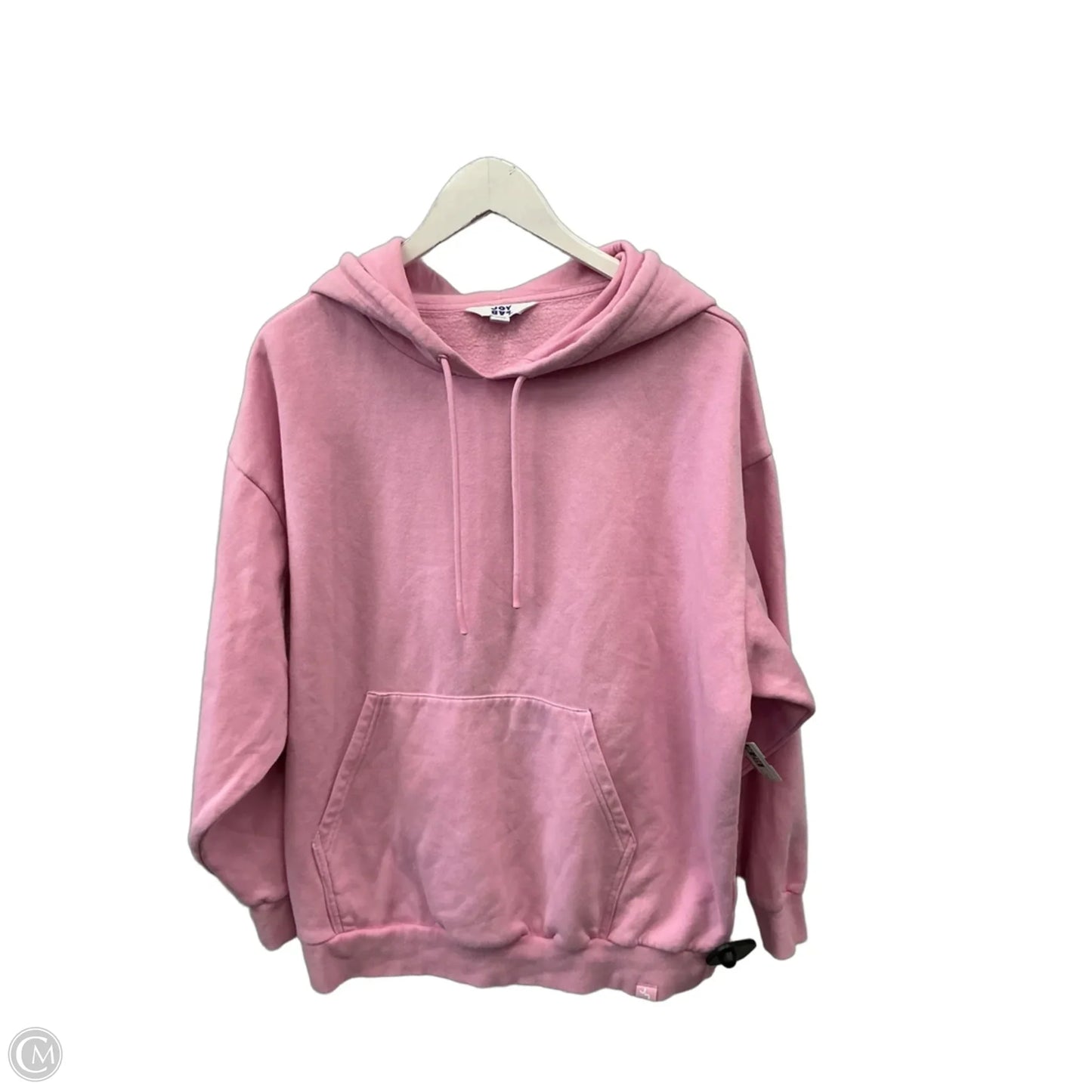 Sweatshirt Hoodie By Joy Lab In Pink, Size: L