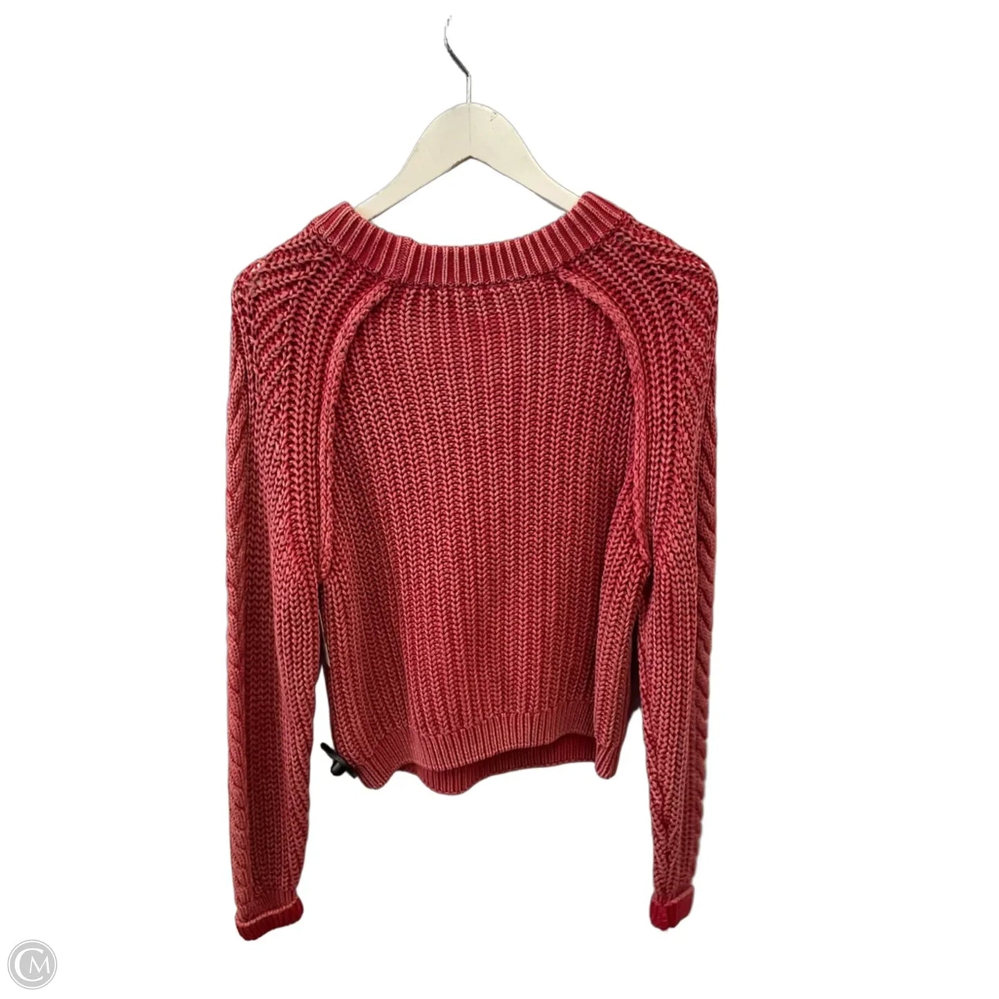 Sweater By Free People In Red, Size: Xs