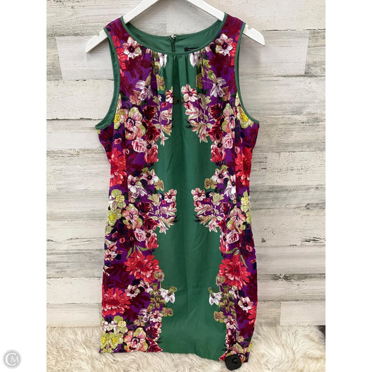 Dress Casual Midi By Ann Taylor In Green, Size: Xl