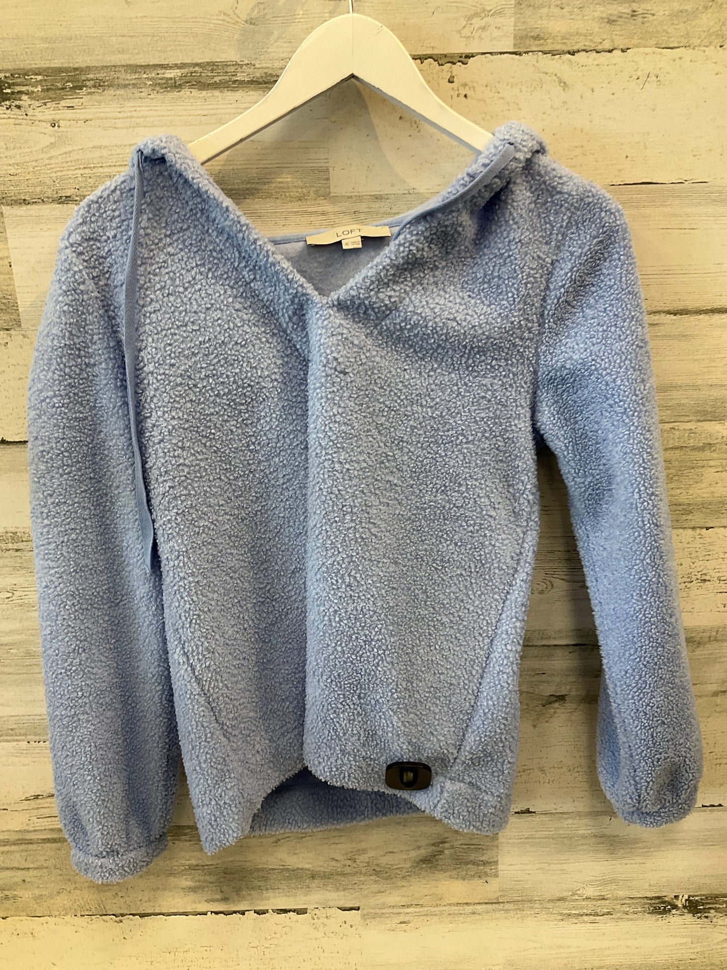 Sweatshirt Hoodie By Loft In Blue, Size: Xs