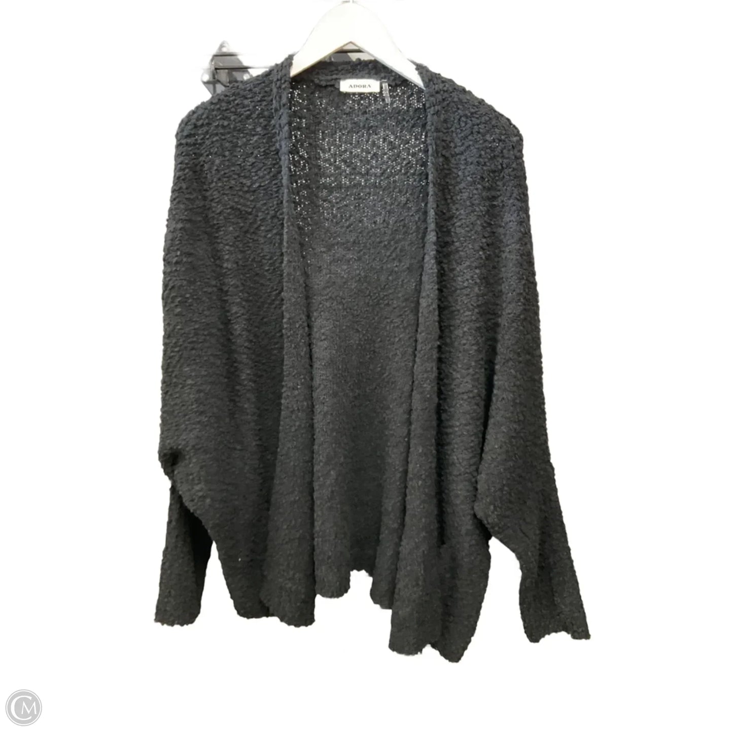 Sweater Cardigan By Clothes Mentor In Black, Size: 2x