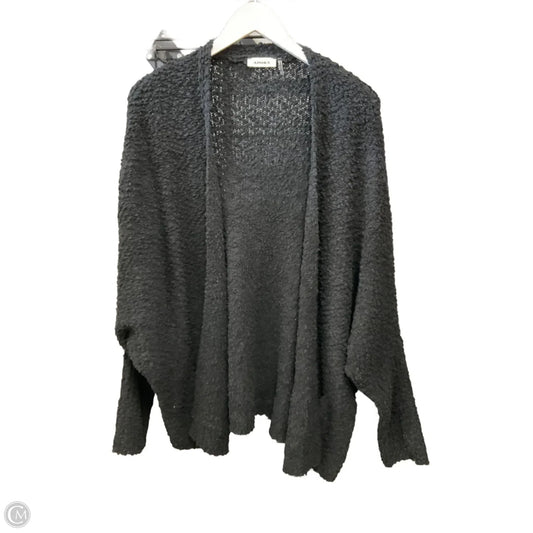 Sweater Cardigan By Clothes Mentor In Black, Size: 2x