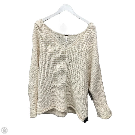 Sweater By Free People In Cream, Size: S