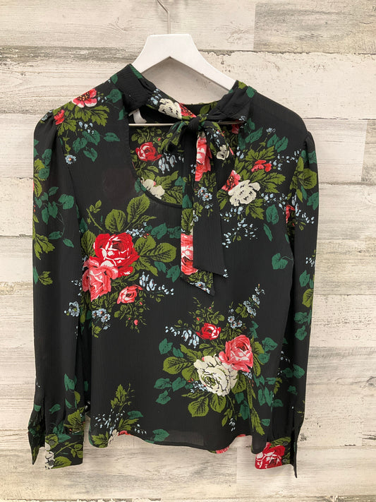 Top Long Sleeve By Loft In Multi-colored, Size: S