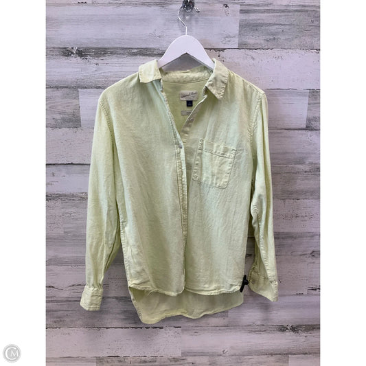 Top Long Sleeve By Universal Thread In Green, Size: S