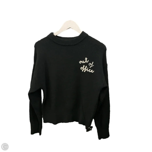Sweater By A New Day In Black, Size: S