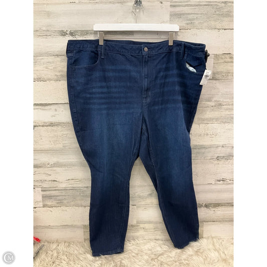 Jeans Skinny By Old Navy In Blue Denim, Size: 26