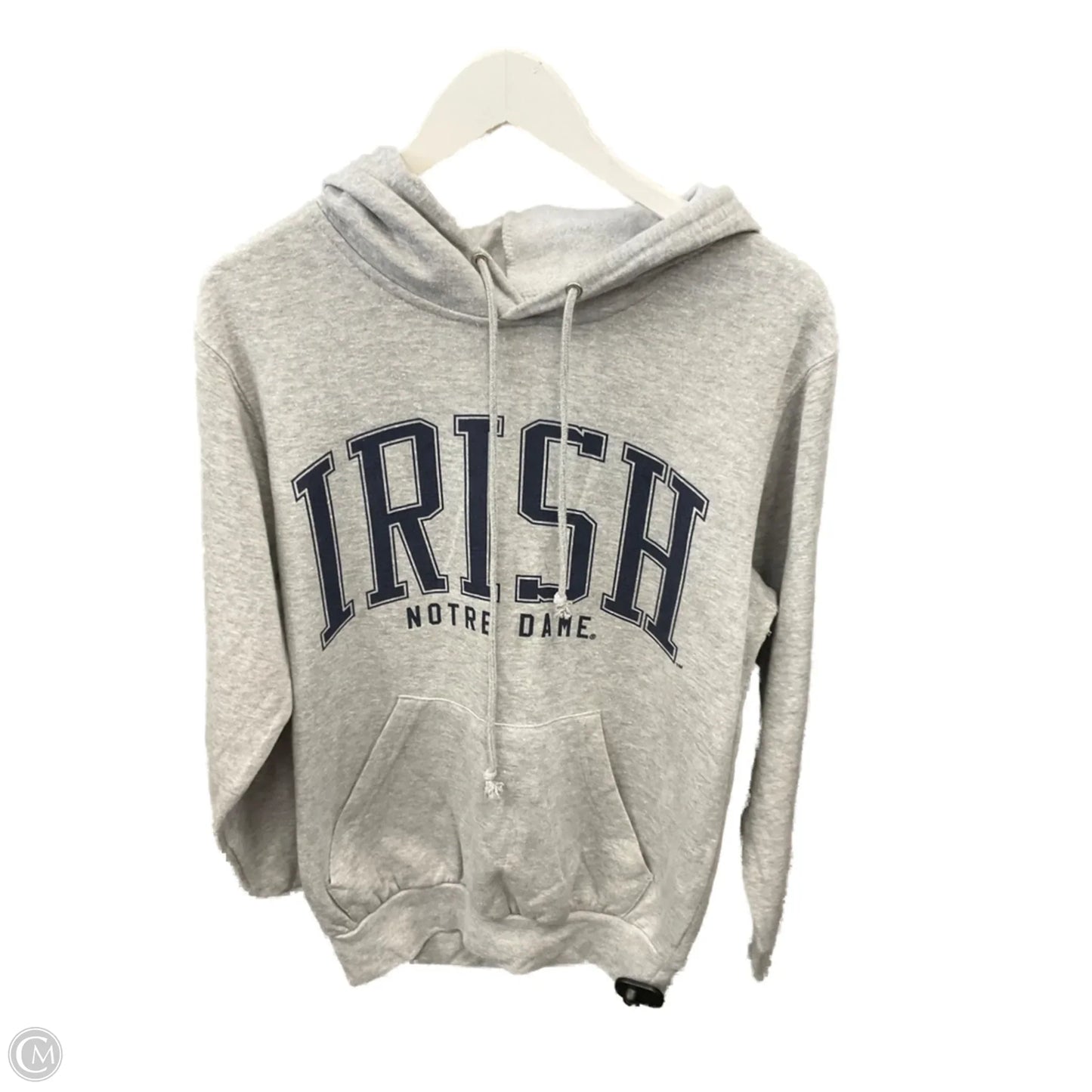 Athletic Sweatshirt Hoodie By Clothes Mentor In Grey, Size: S