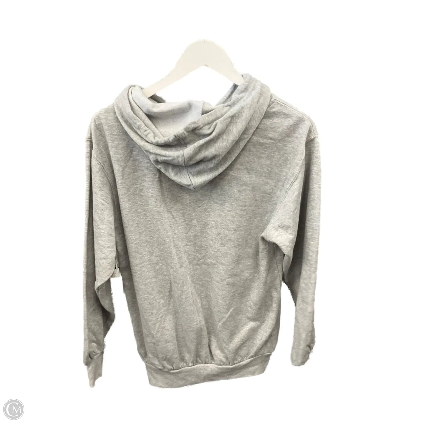 Athletic Sweatshirt Hoodie By Clothes Mentor In Grey, Size: S