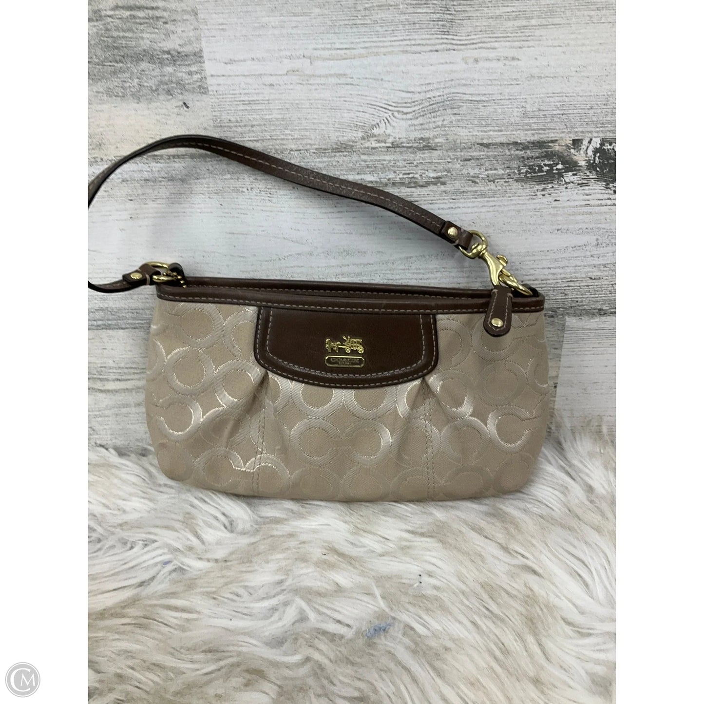 Handbag Designer By Coach, Size: Small