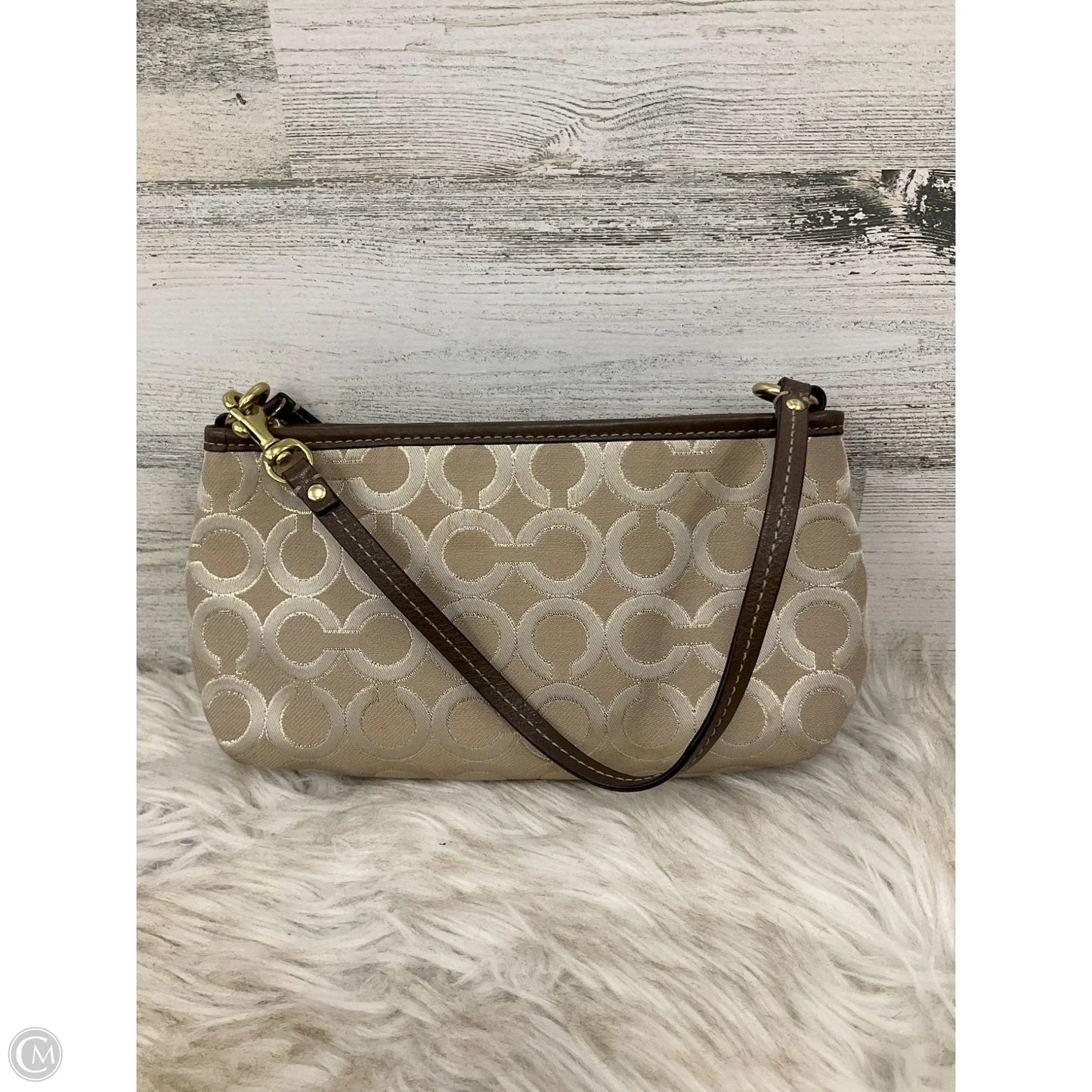 Handbag Designer By Coach, Size: Small