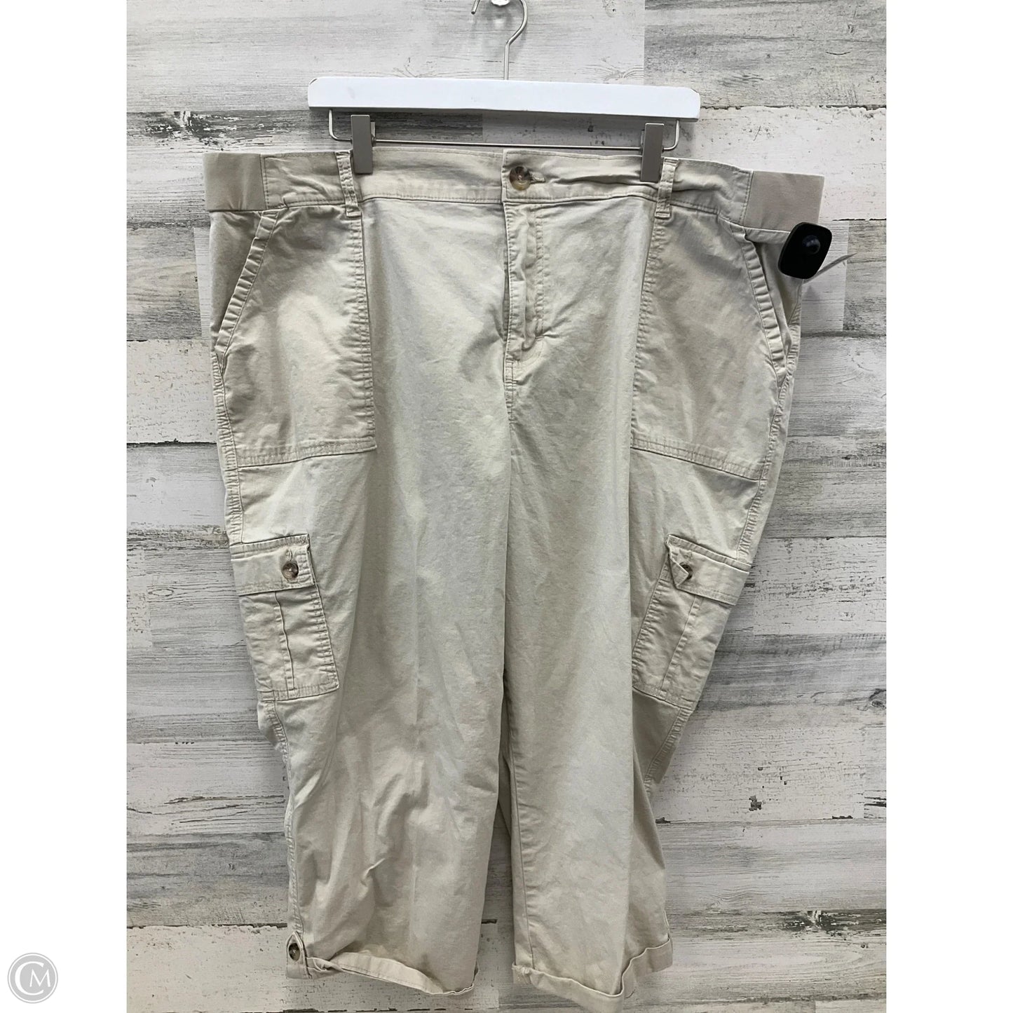 Capris By Lee In Tan, Size: 24
