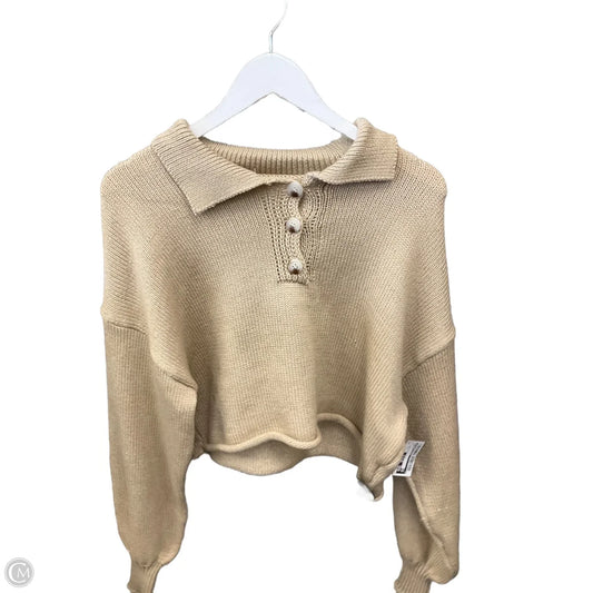 Sweater By Altard State In Tan, Size: M
