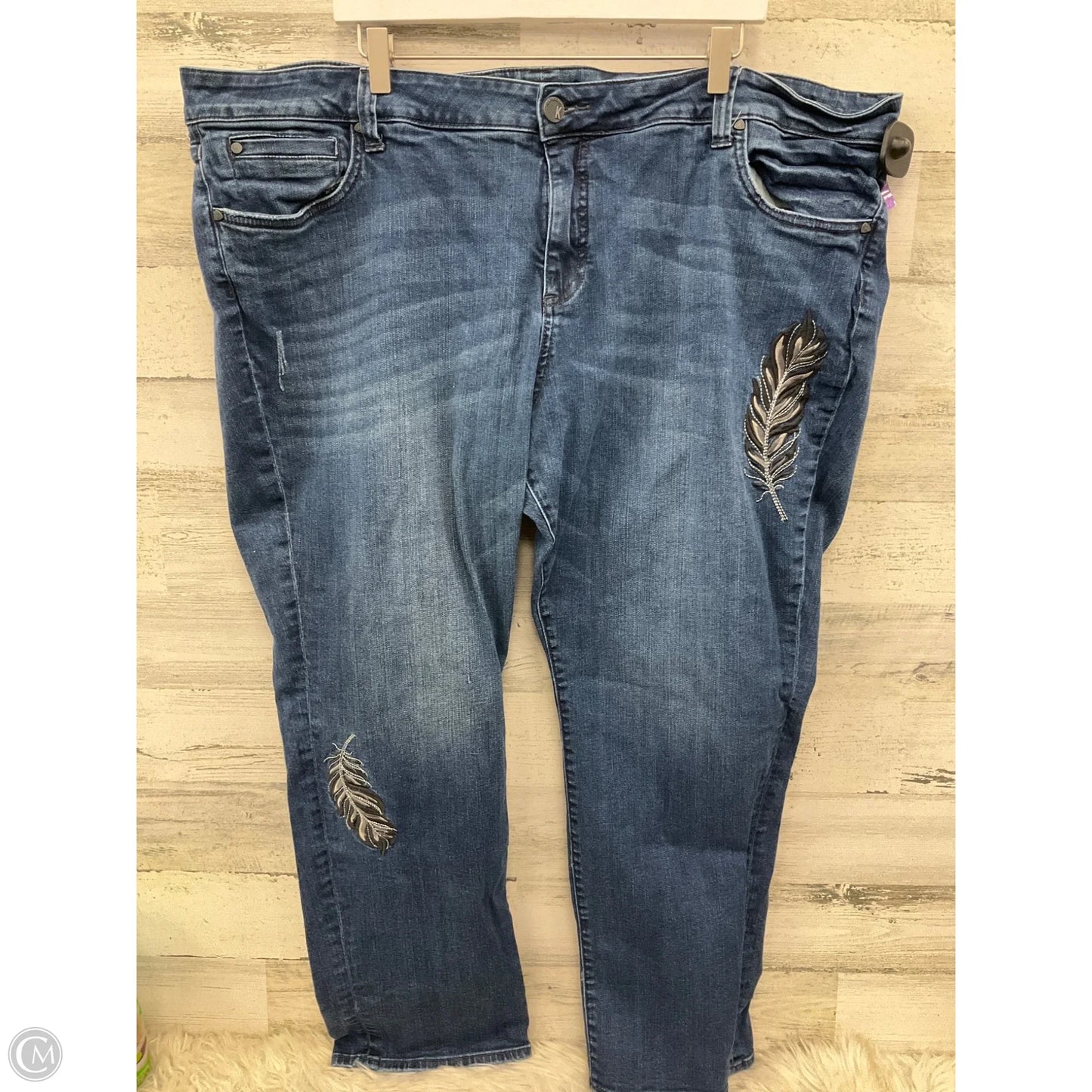 Jeans Skinny By Kut In Blue Denim, Size: 24