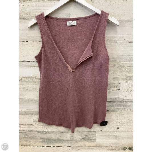 Top Sleeveless By Maurices In Mauve, Size: S