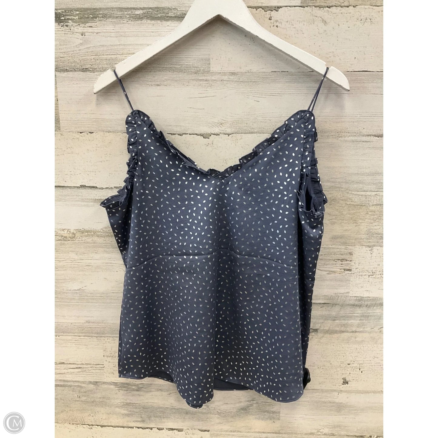 Top Sleeveless By Express In Grey, Size: M
